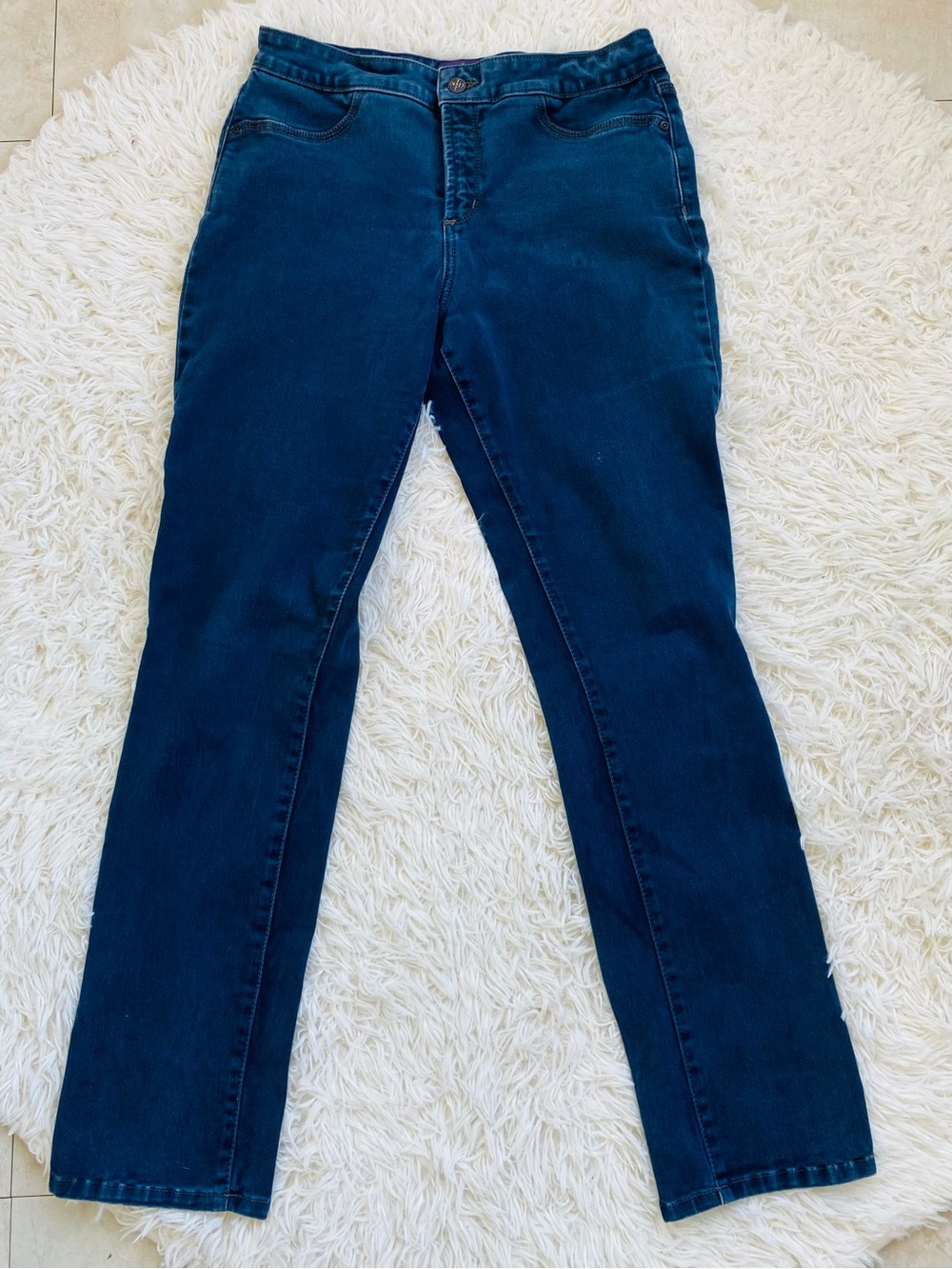 NYDJ Made in USA Lift Tuck Technology Straight Leg Jeans Women’s Size 10